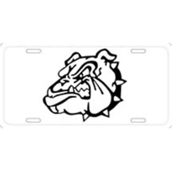 Powerhouse Bulldog License Plate Tags- X411 PO125636 - main